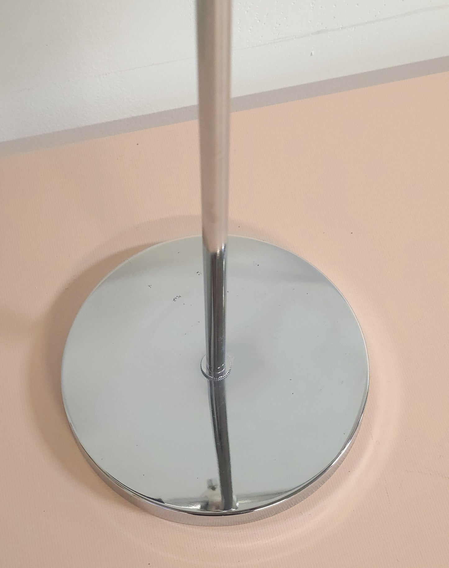 Chrome adjustable table lamp