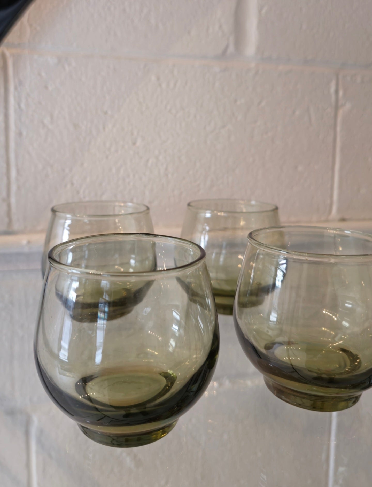 Set of Four Bar Glasses