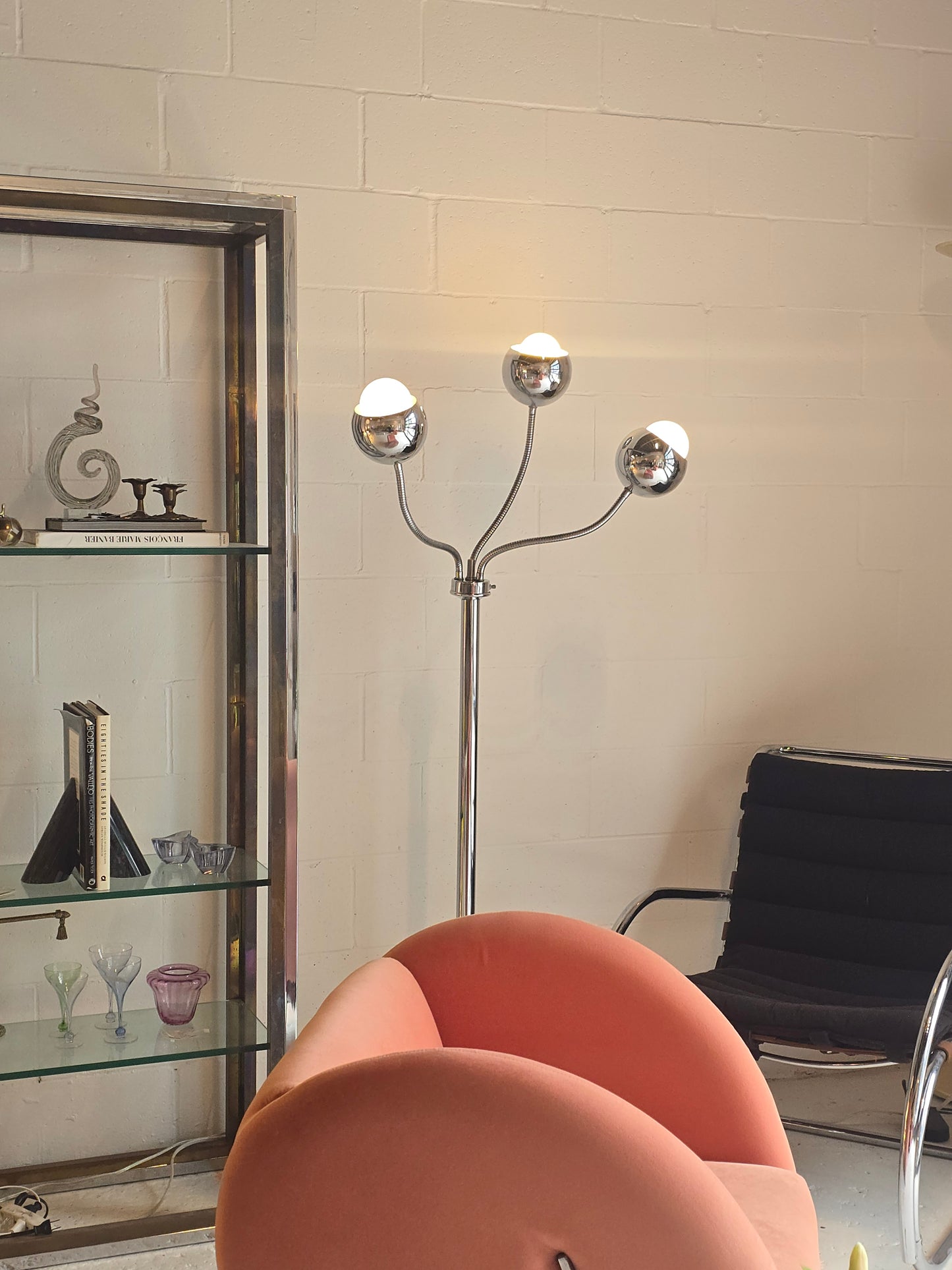 Chrome Floor Lamp