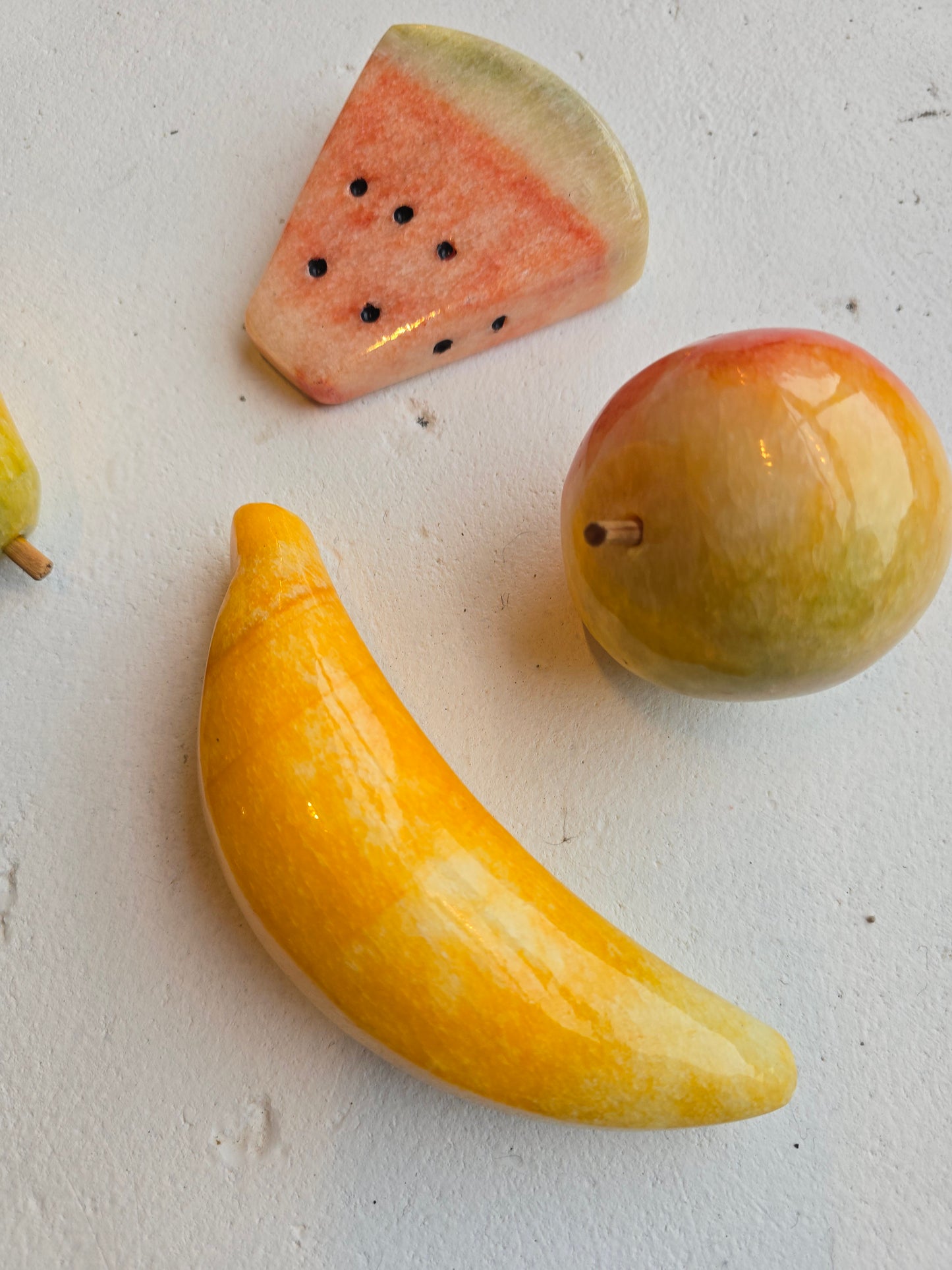 Alabaster Stone Fruits