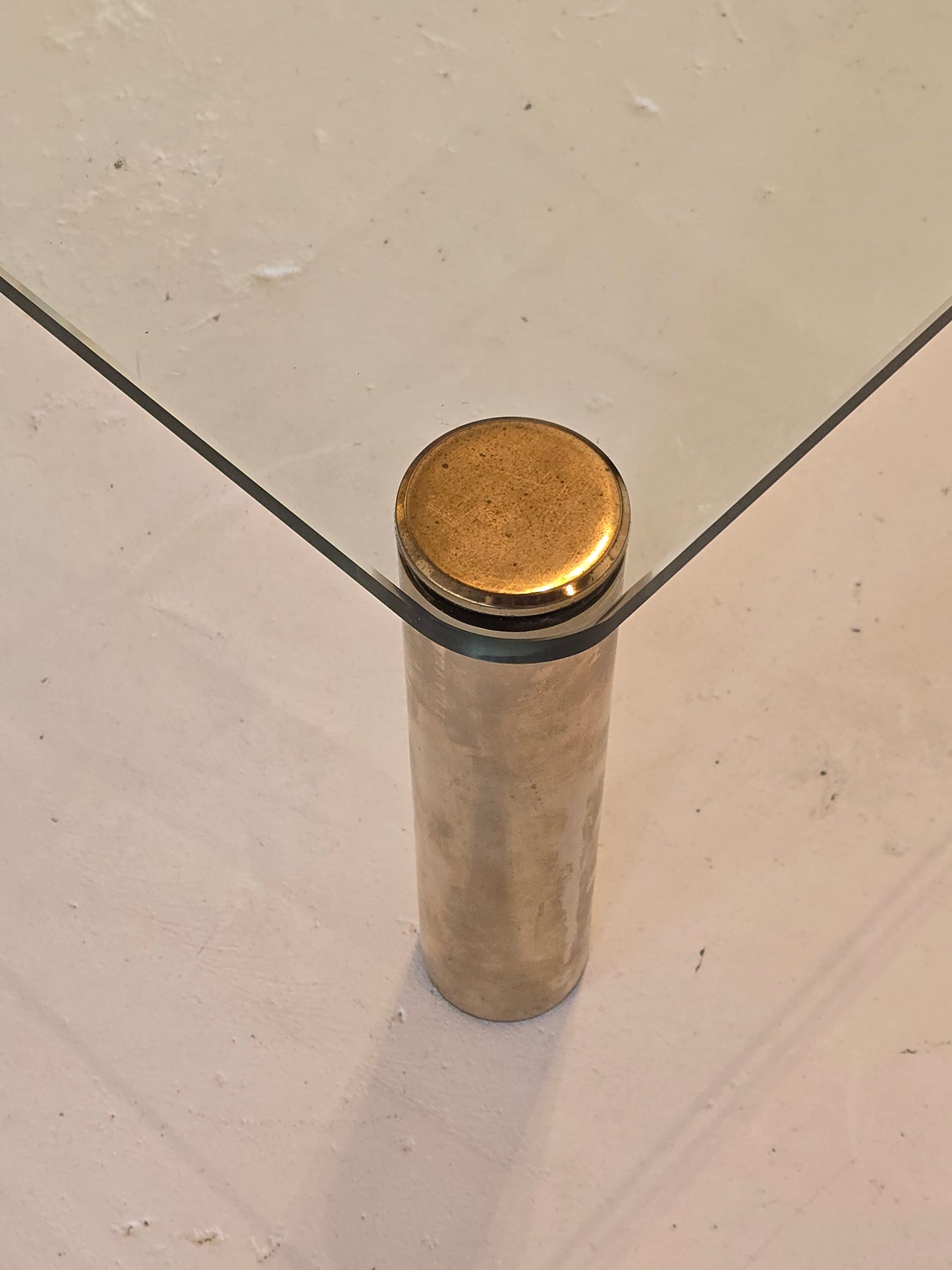 Brass & Glass Coffee Table