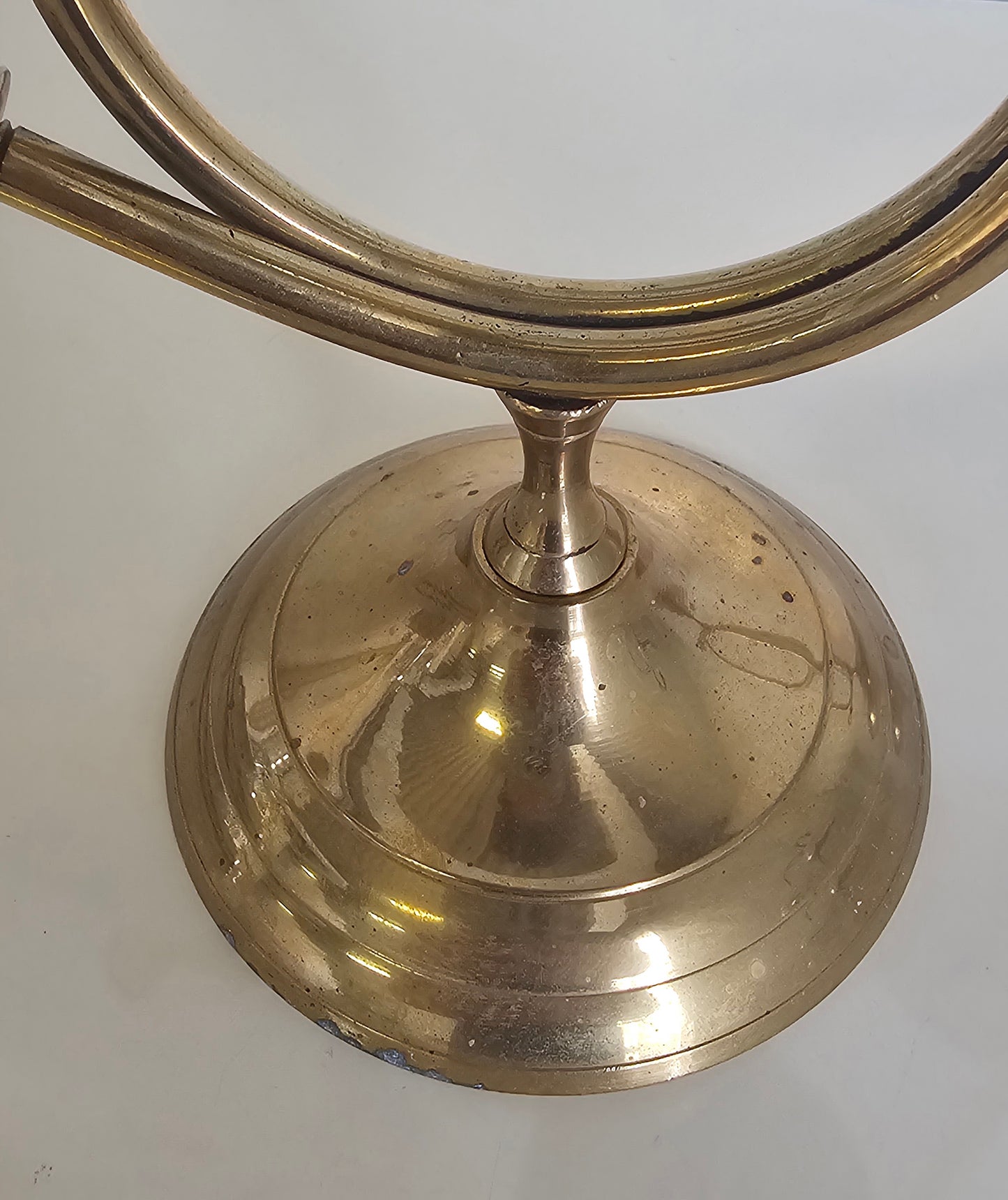 French Horn Candle Holders