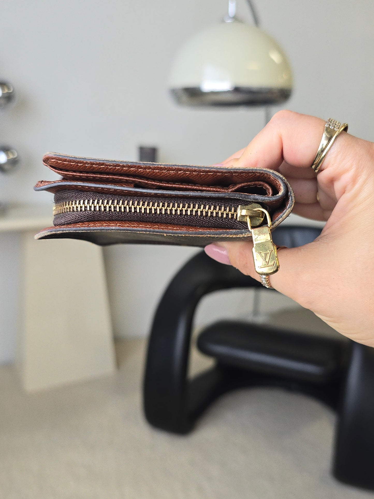 LOUIS VUITTON Monogram Compact Wallet