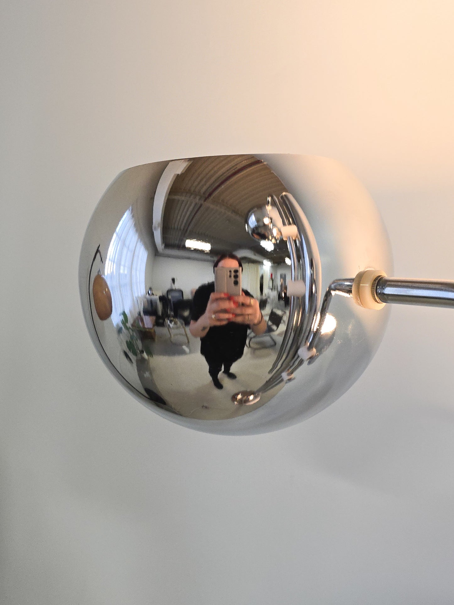 Three Tier Chrome Floor lamp