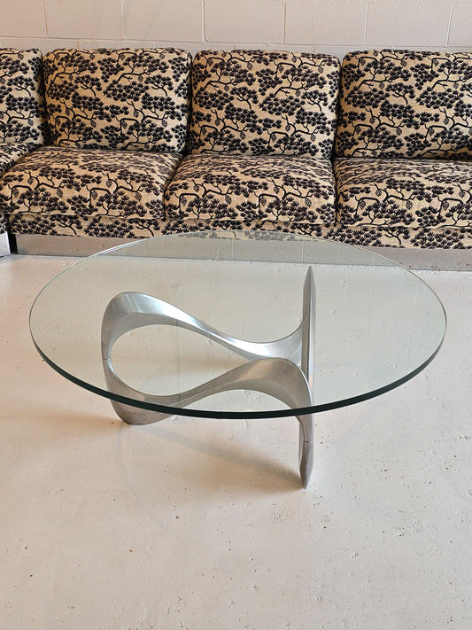 "Snake" Coffee Table by Knut Hesterberg for Ronald Schmitt