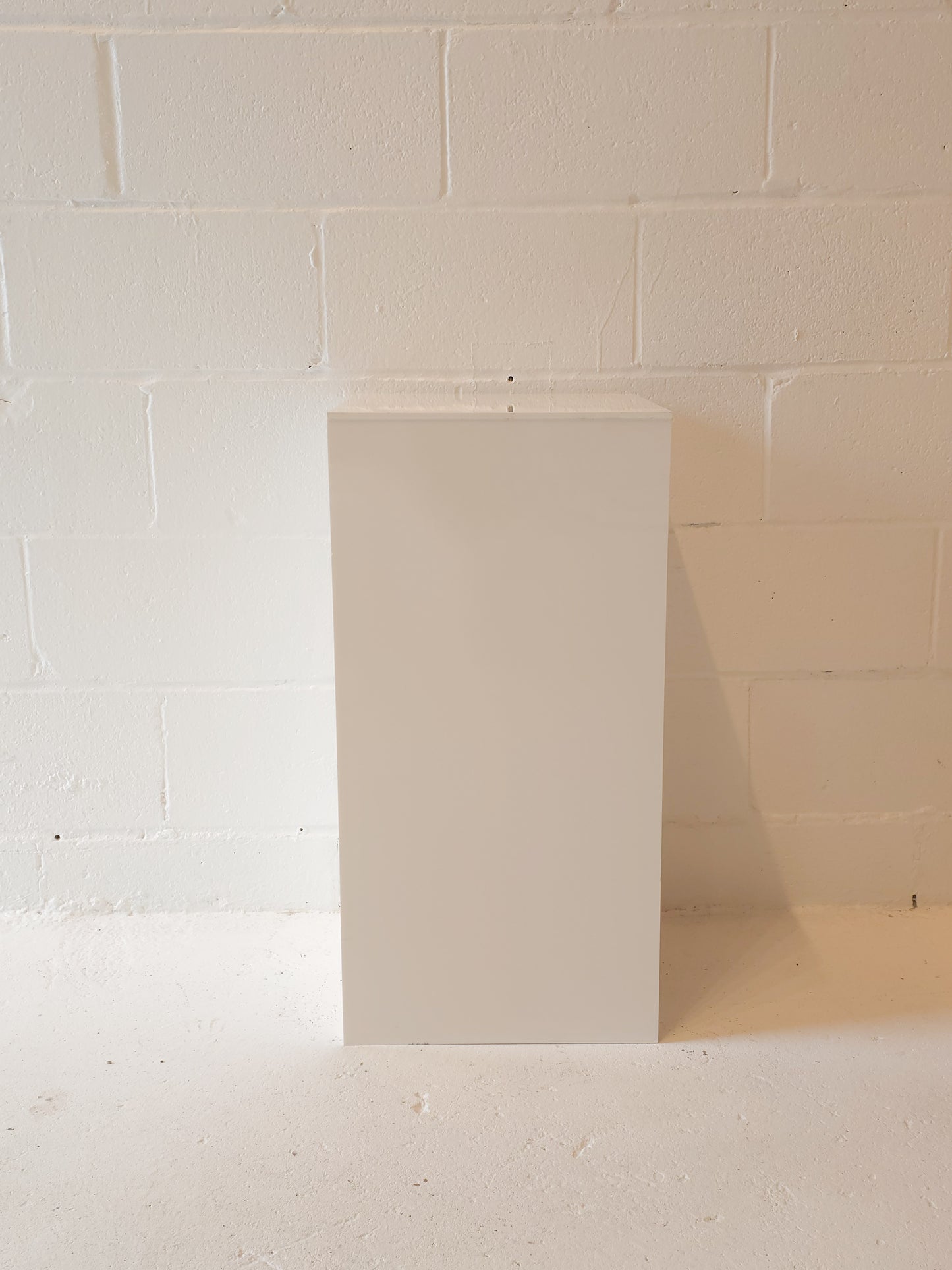 White Acrylic Plinth