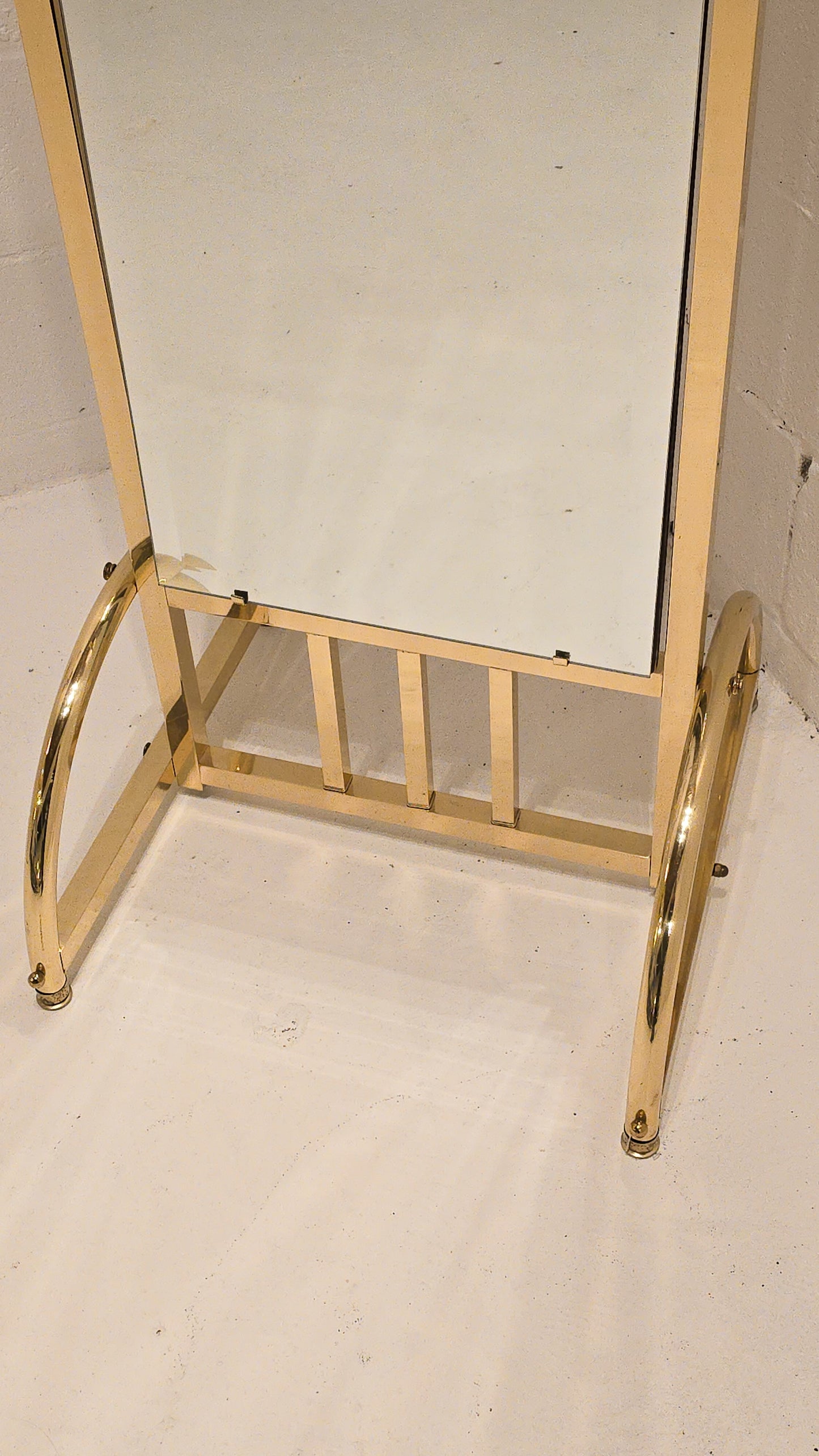 Gorgeous Hollywood Regency Floor Mirror