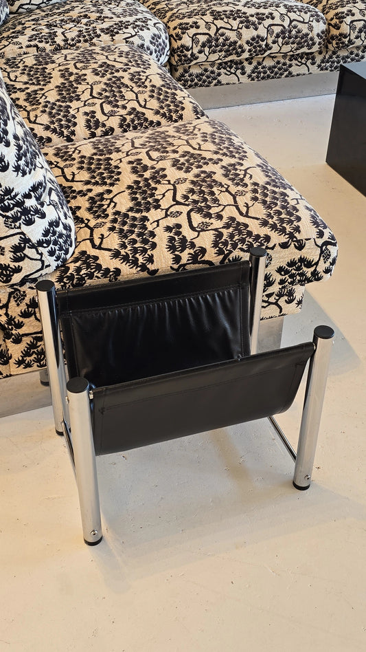 Tubular Chrome magazine holder