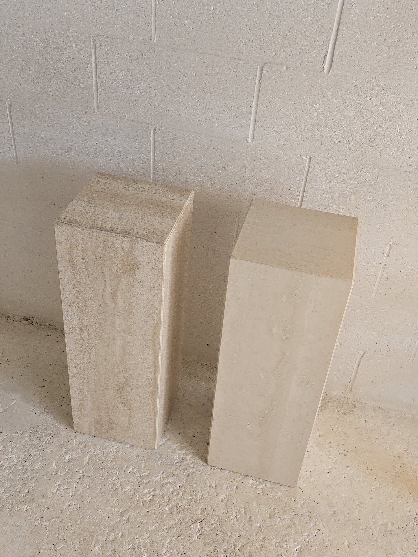 Travertine Plinths