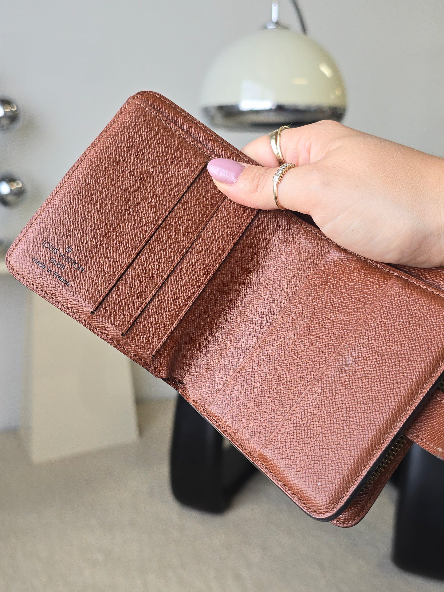 LOUIS VUITTON Monogram Compact Wallet