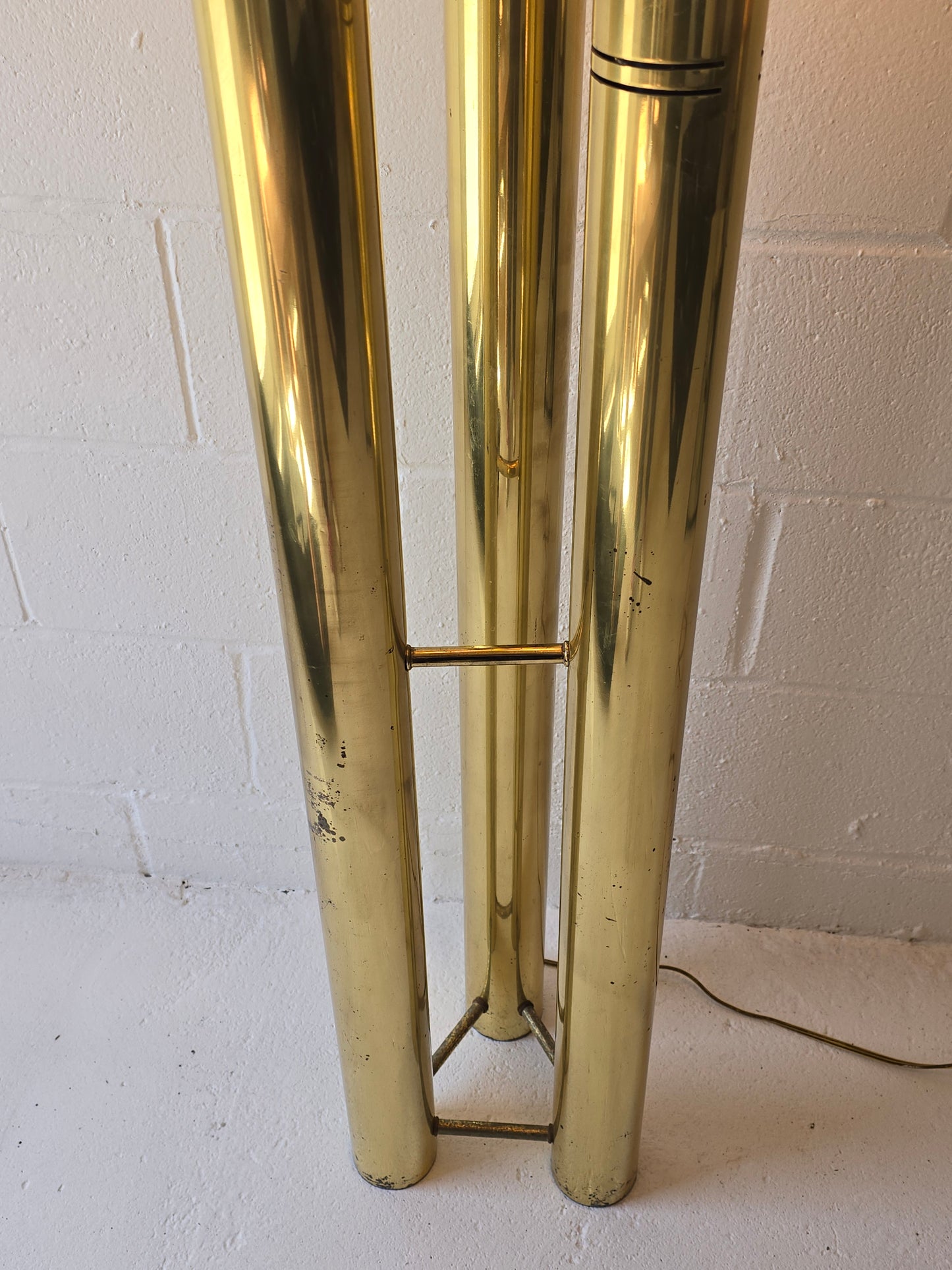 Three Tier Brass Lamp
