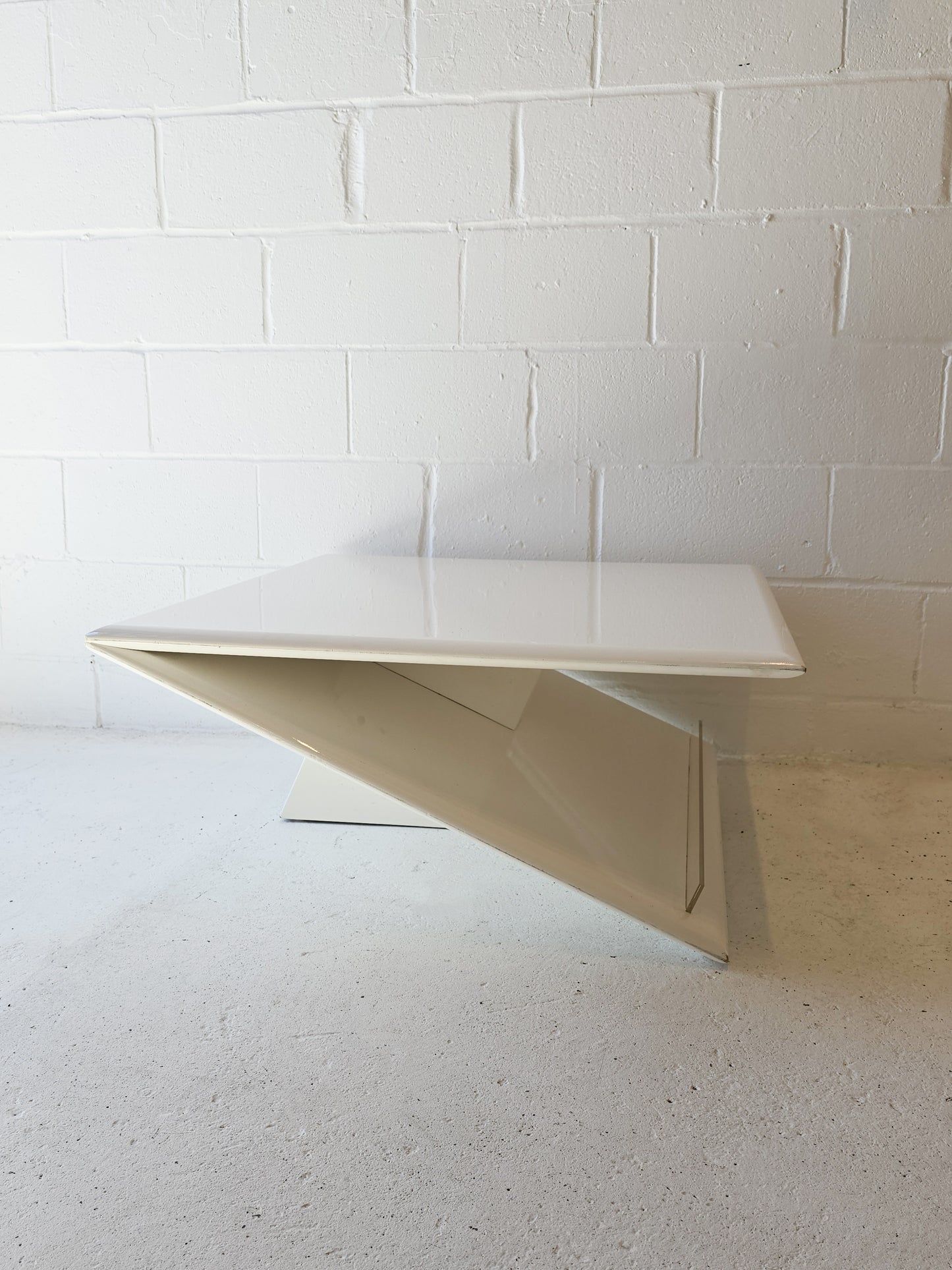 Postmodern Lacquered Coffee Table