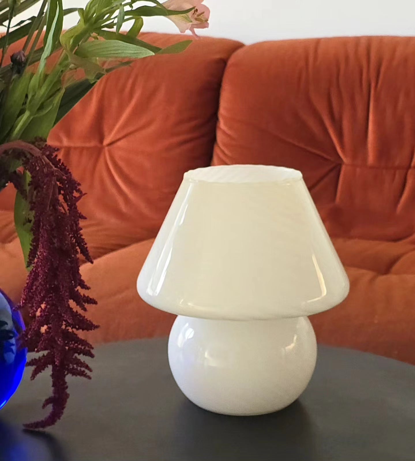 Small Murano Mushroom Lamp