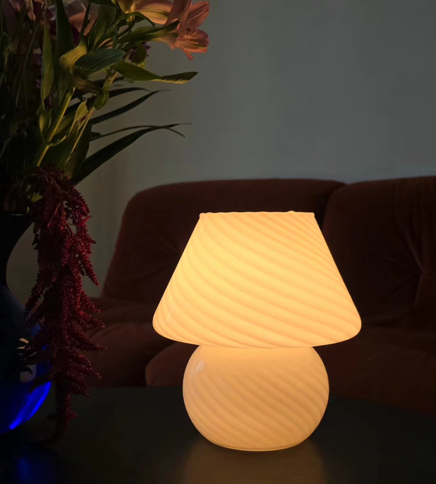 Small Murano Mushroom Lamp