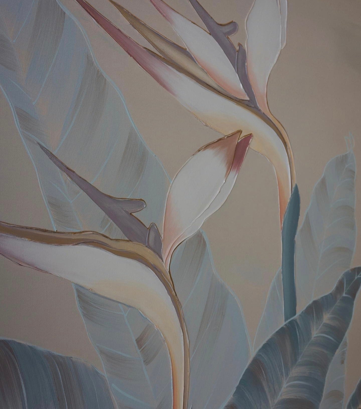 Lee Reynolds Floral Art Painting