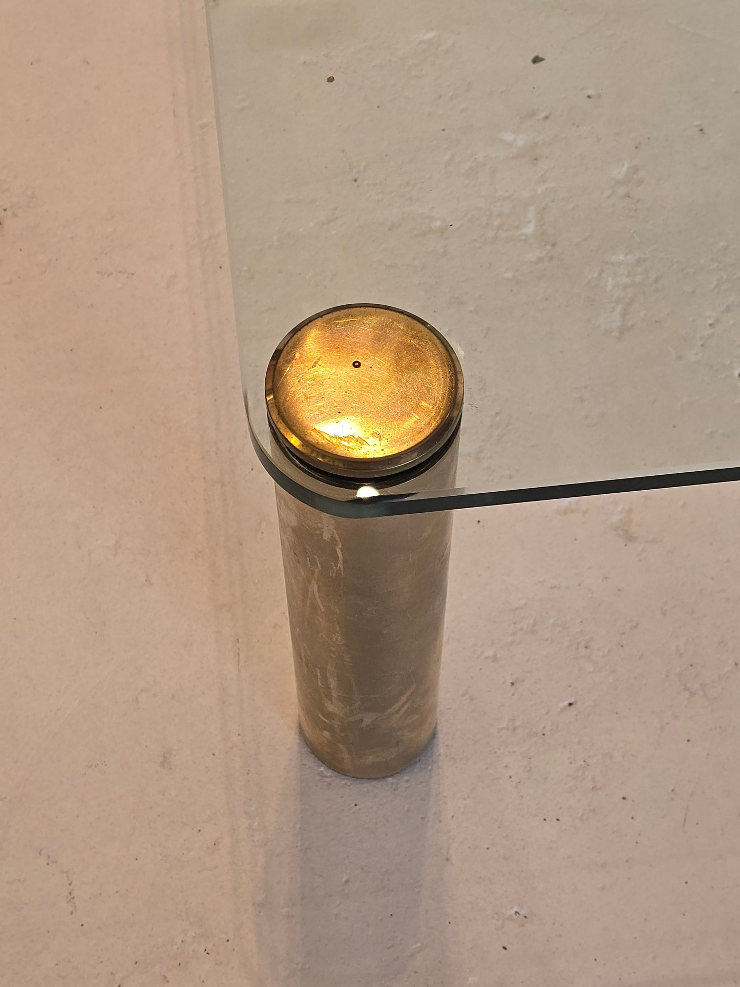 Brass & Glass Coffee Table