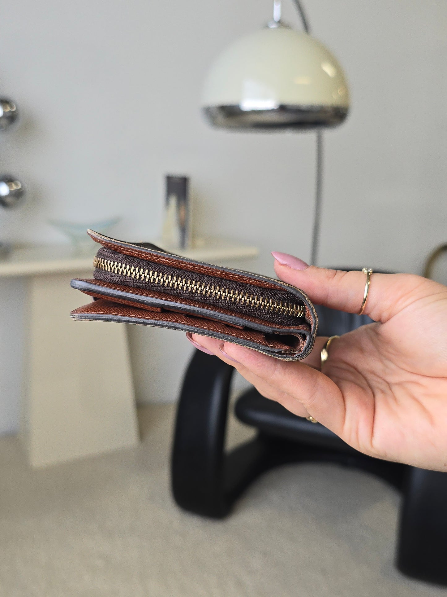 LOUIS VUITTON Monogram Compact Wallet