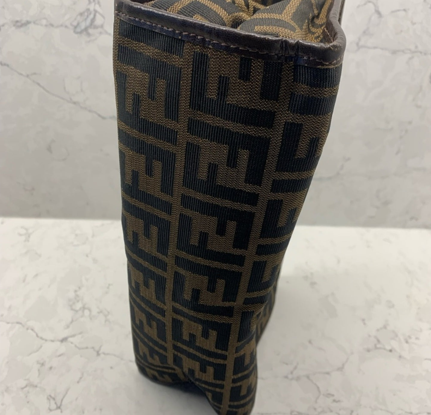 Fendi Zucca Hand Bag Clutch