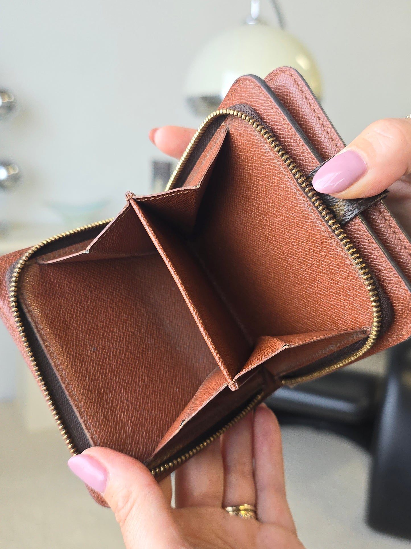 LOUIS VUITTON Monogram Compact Wallet