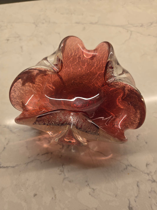 Murano Pink Art Glass