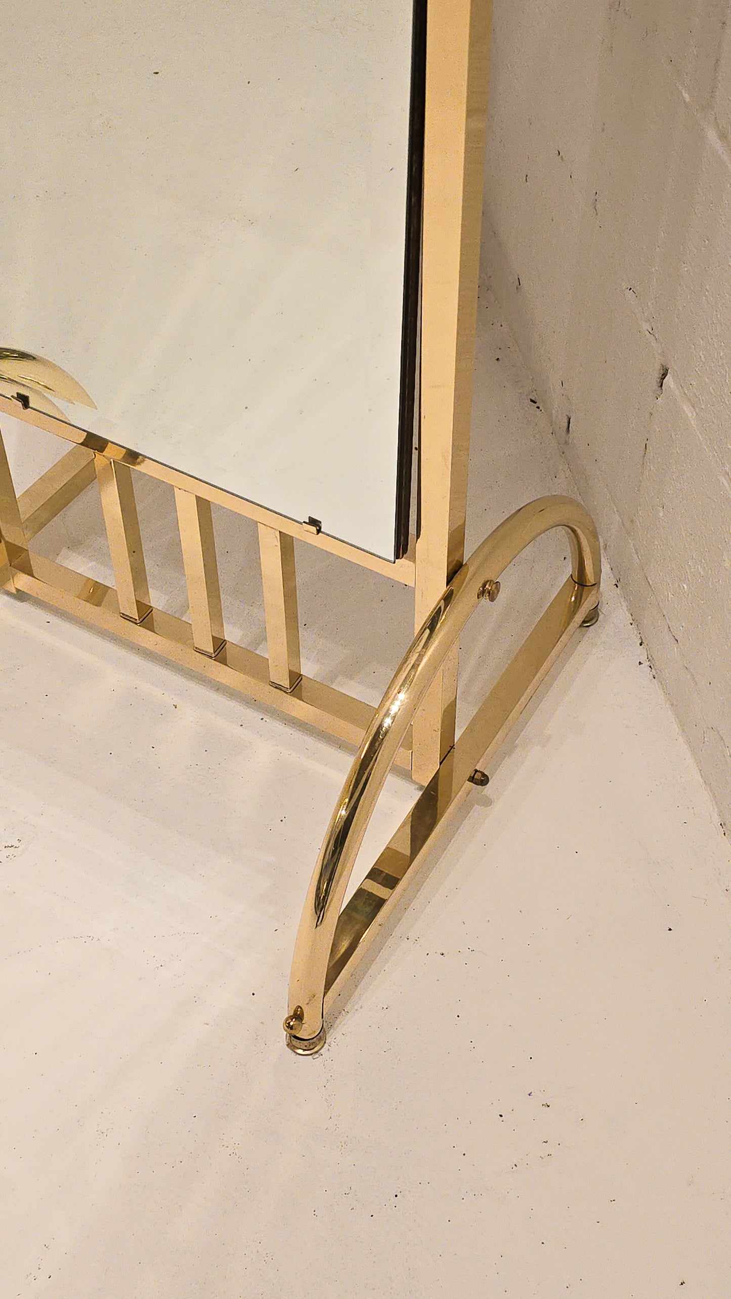 Gorgeous Hollywood Regency Floor Mirror