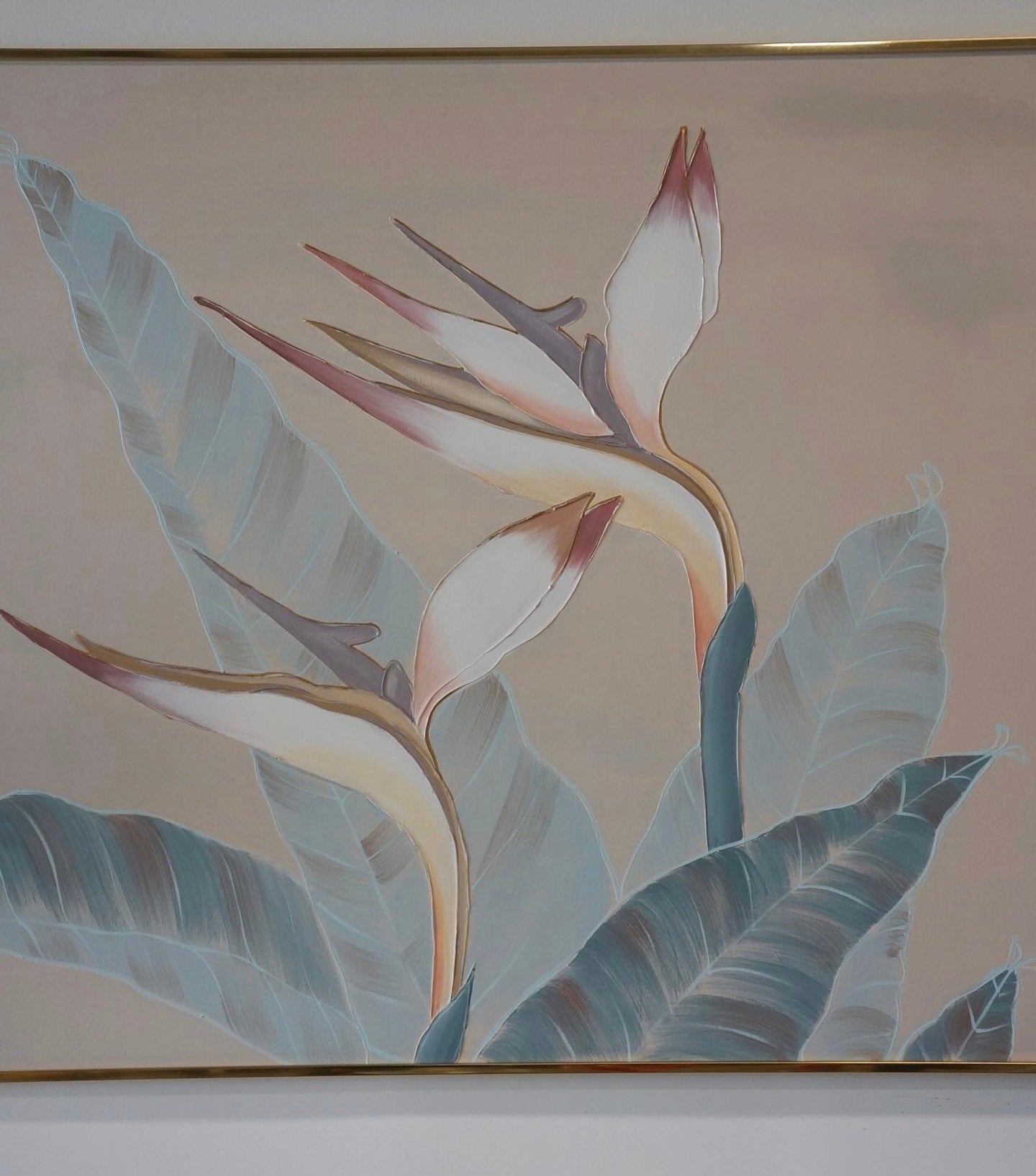 Lee Reynolds Floral Art Painting