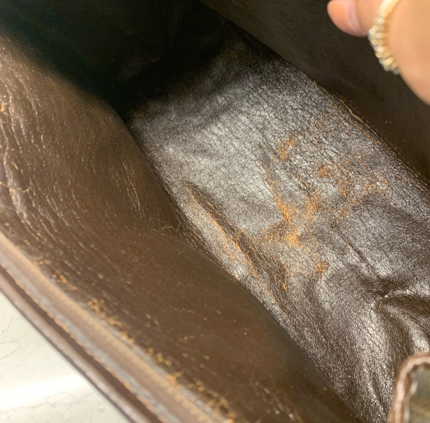 Fendi Zucca Hand Bag Clutch