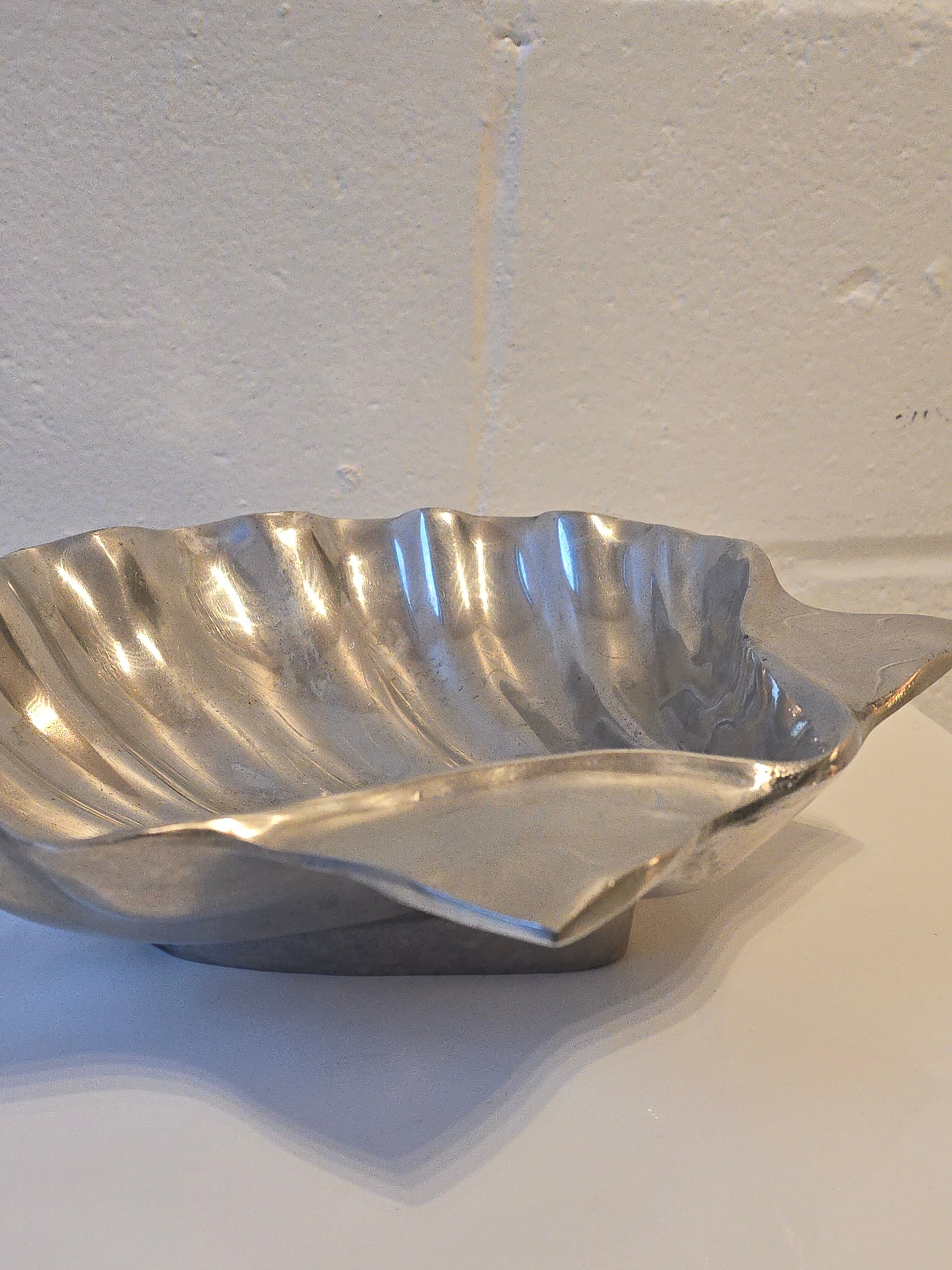 Chrome Shell Dish