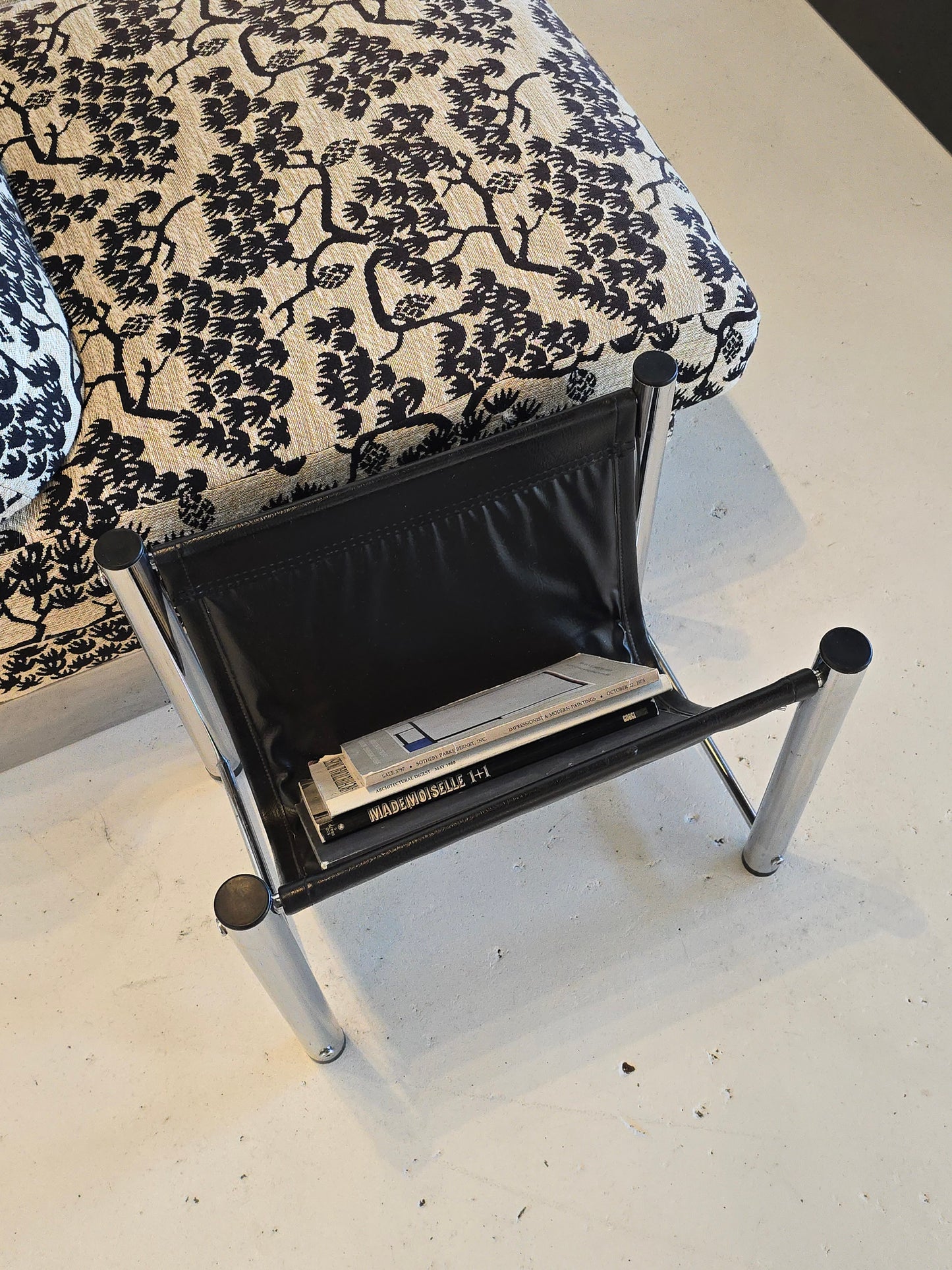 Tubular Chrome magazine holder