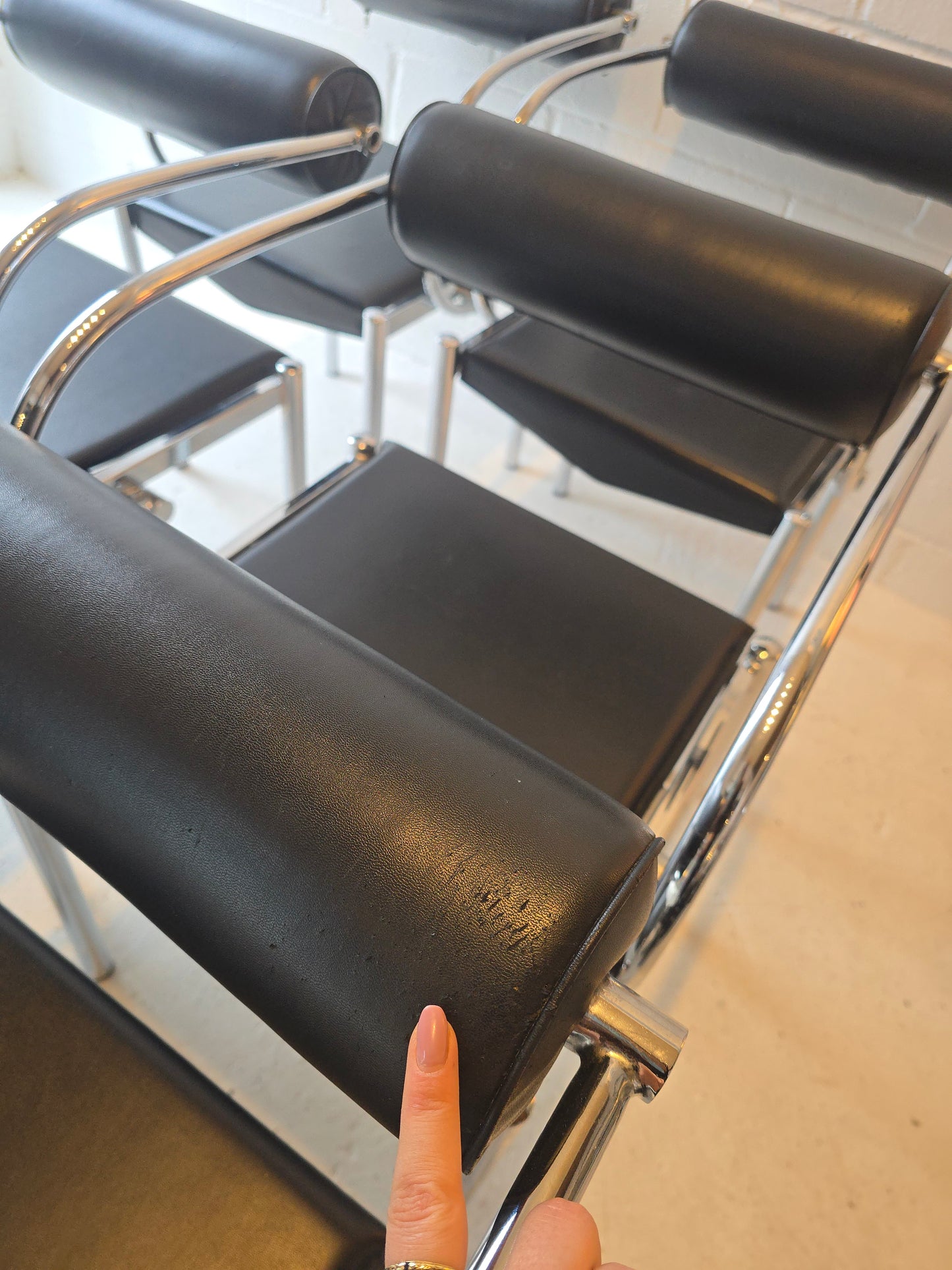 Sculptural chairs in the style of Paolo Piva
