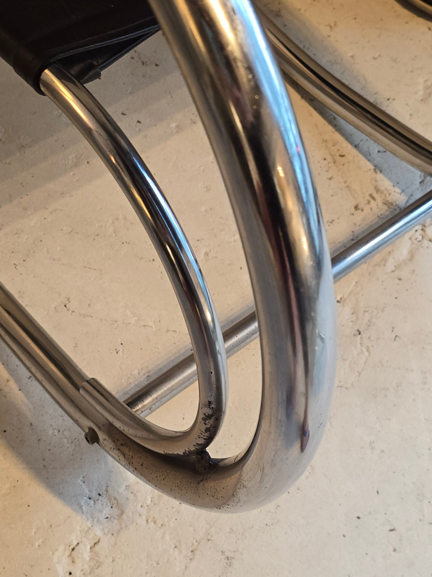 Chrome Rocking Chair