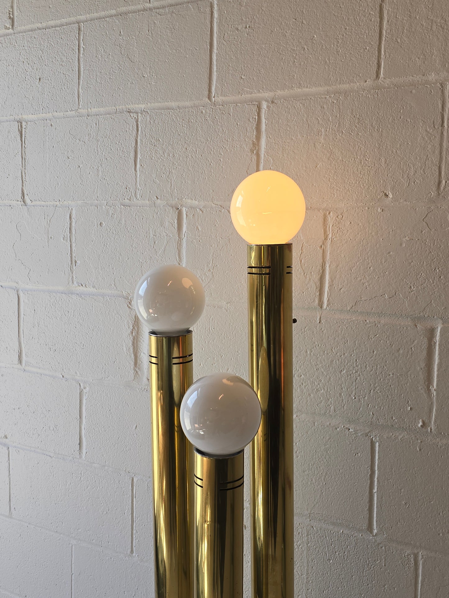 Three Tier Brass Lamp