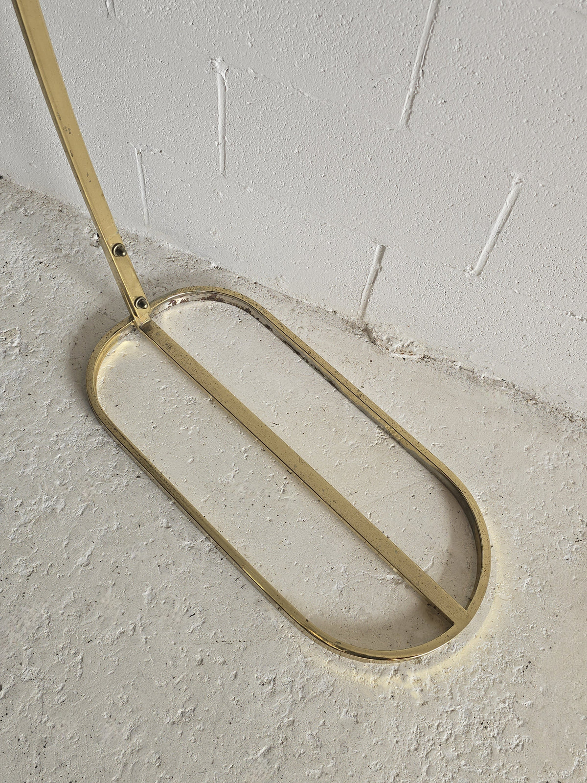 Adjustable Arc Brass Floor Lamp