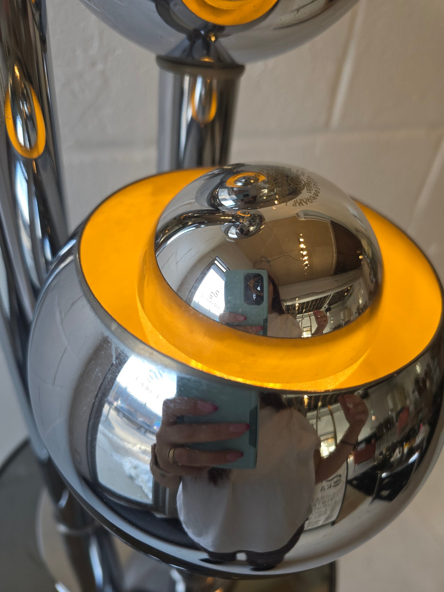 Chrome Table Lamp