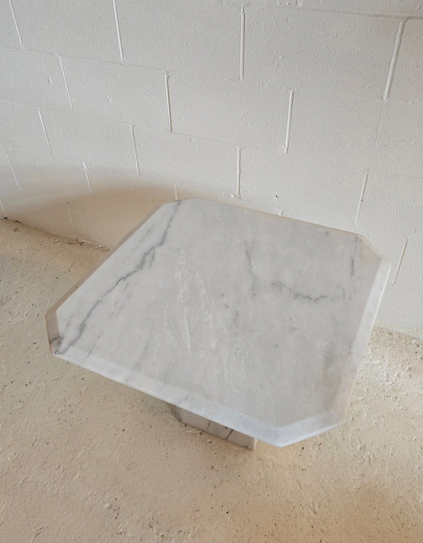Carrara Marble Table