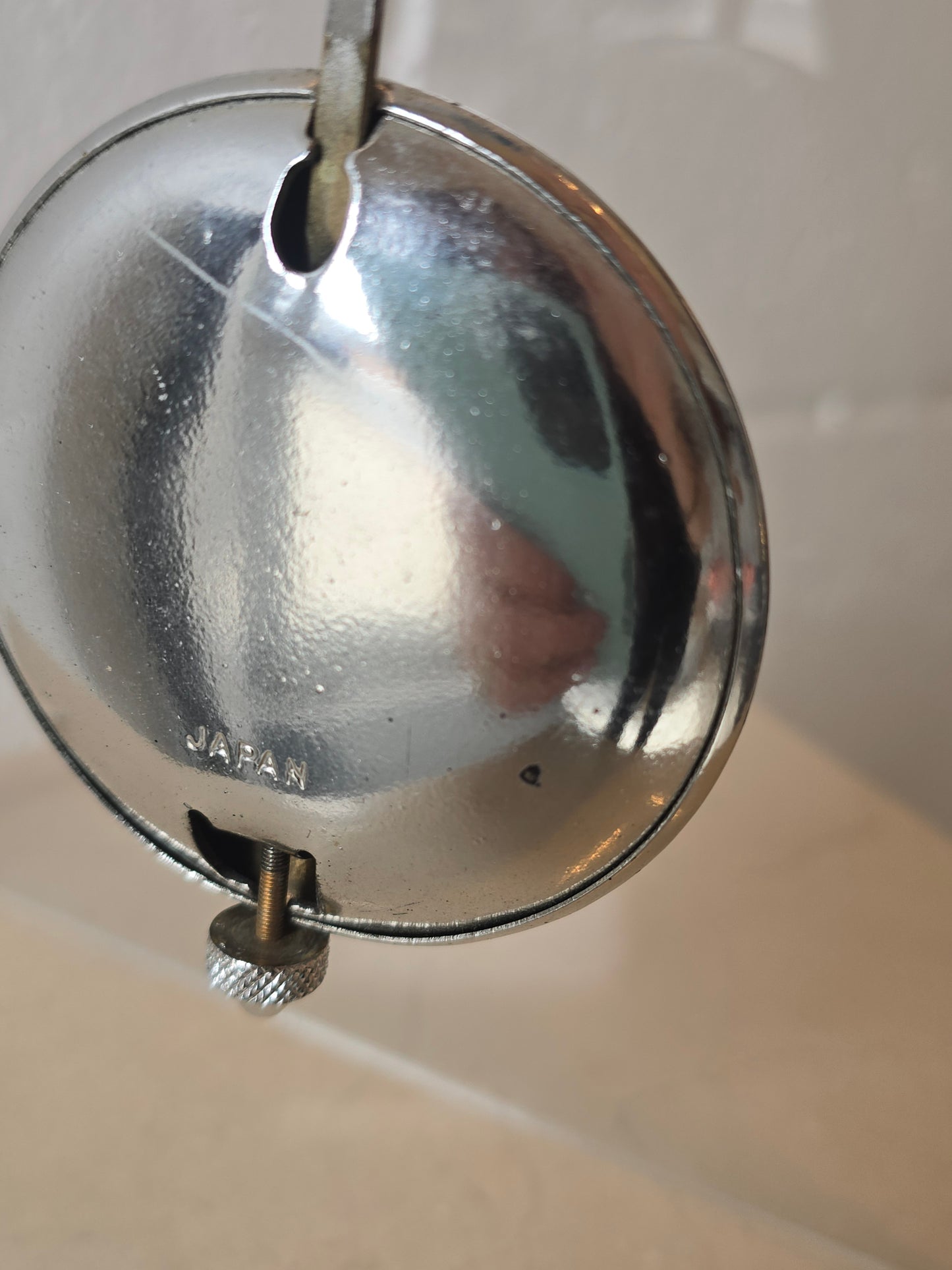 Mirrored Lucite Clock