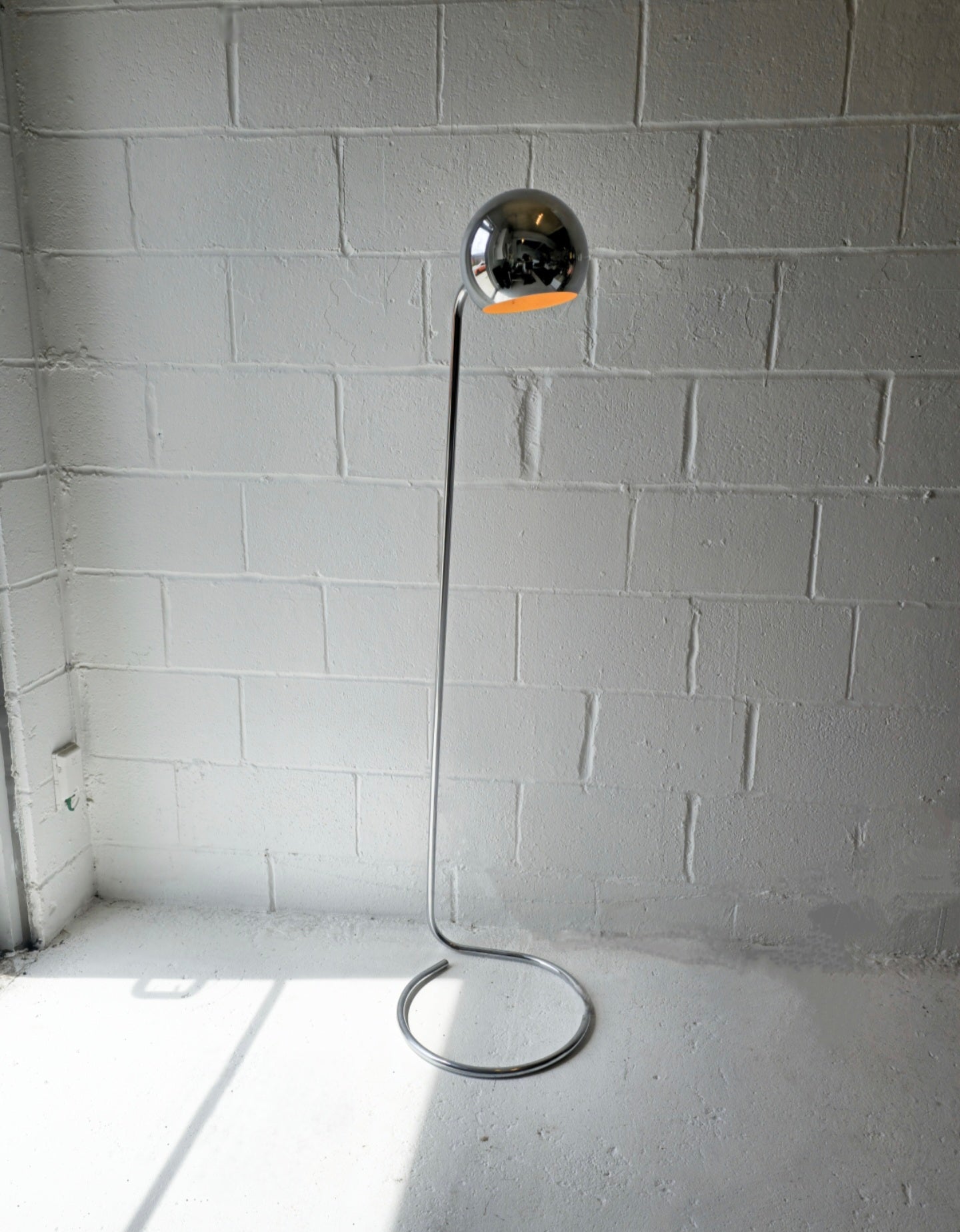 Chrome Floor Lamp