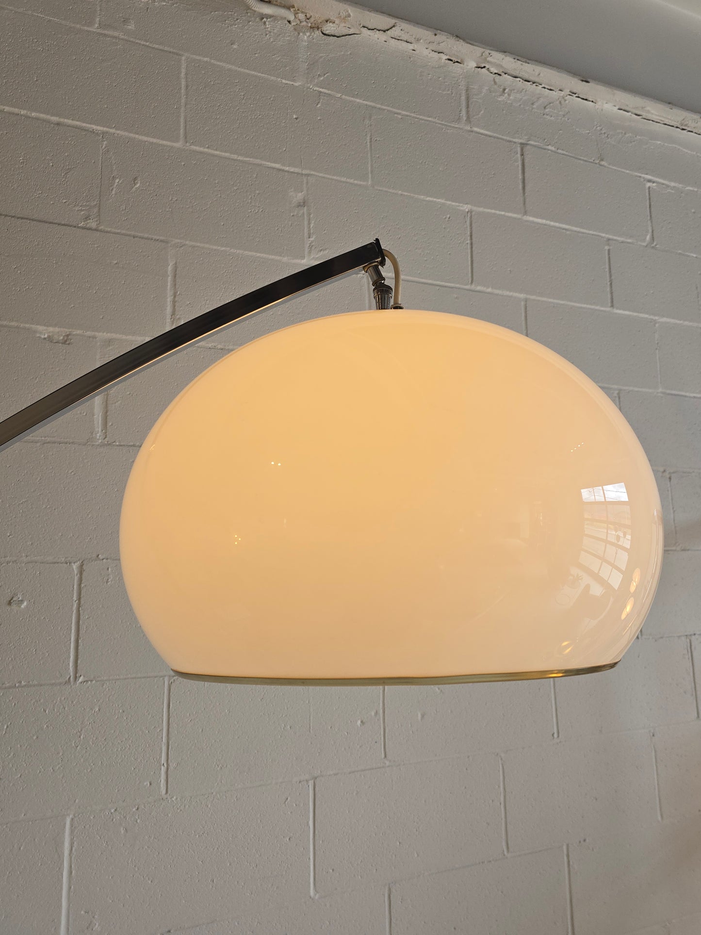 Arc Chrome Floor Lamp by Reggiani