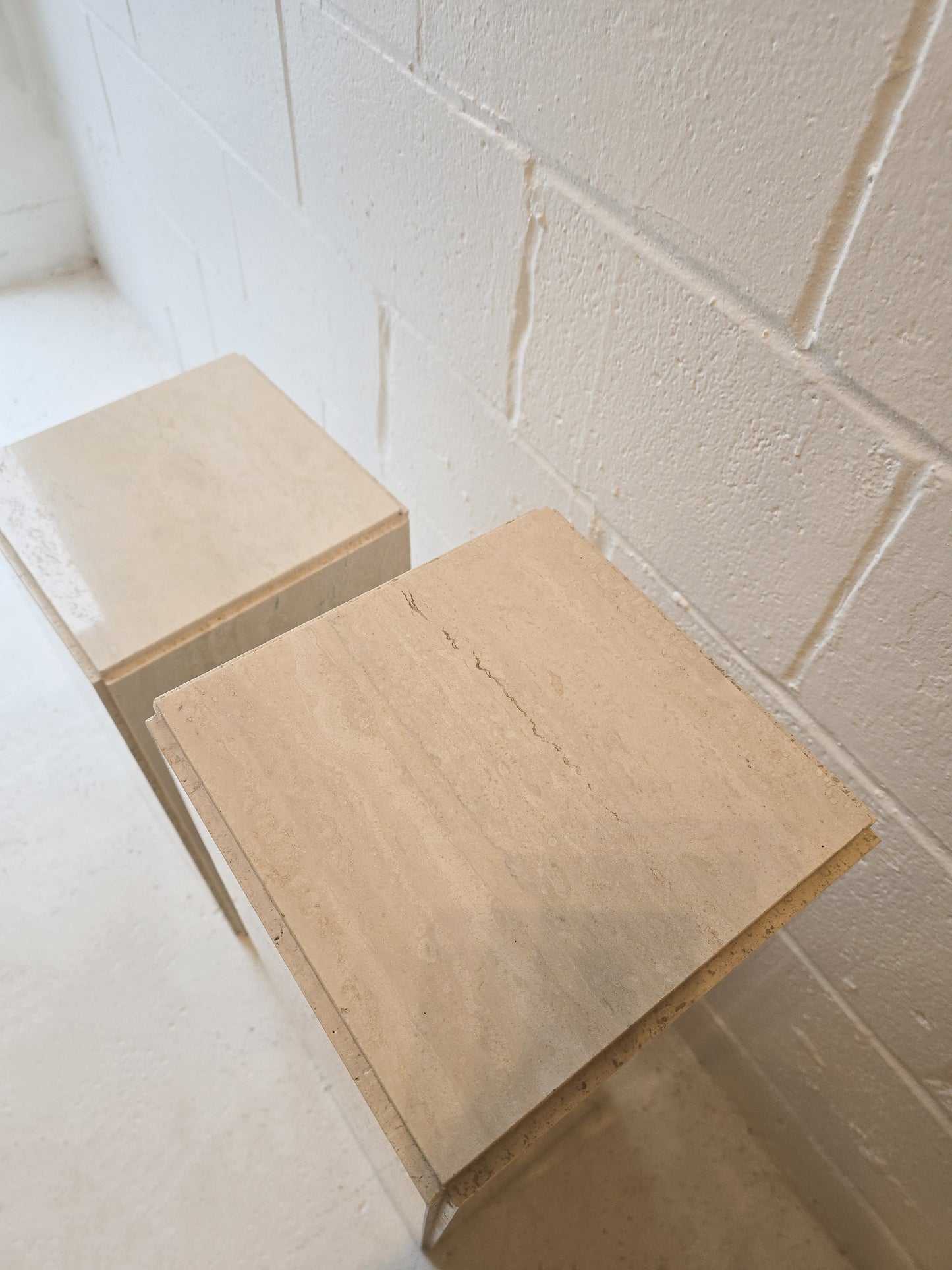 Travertine Tables Plinths