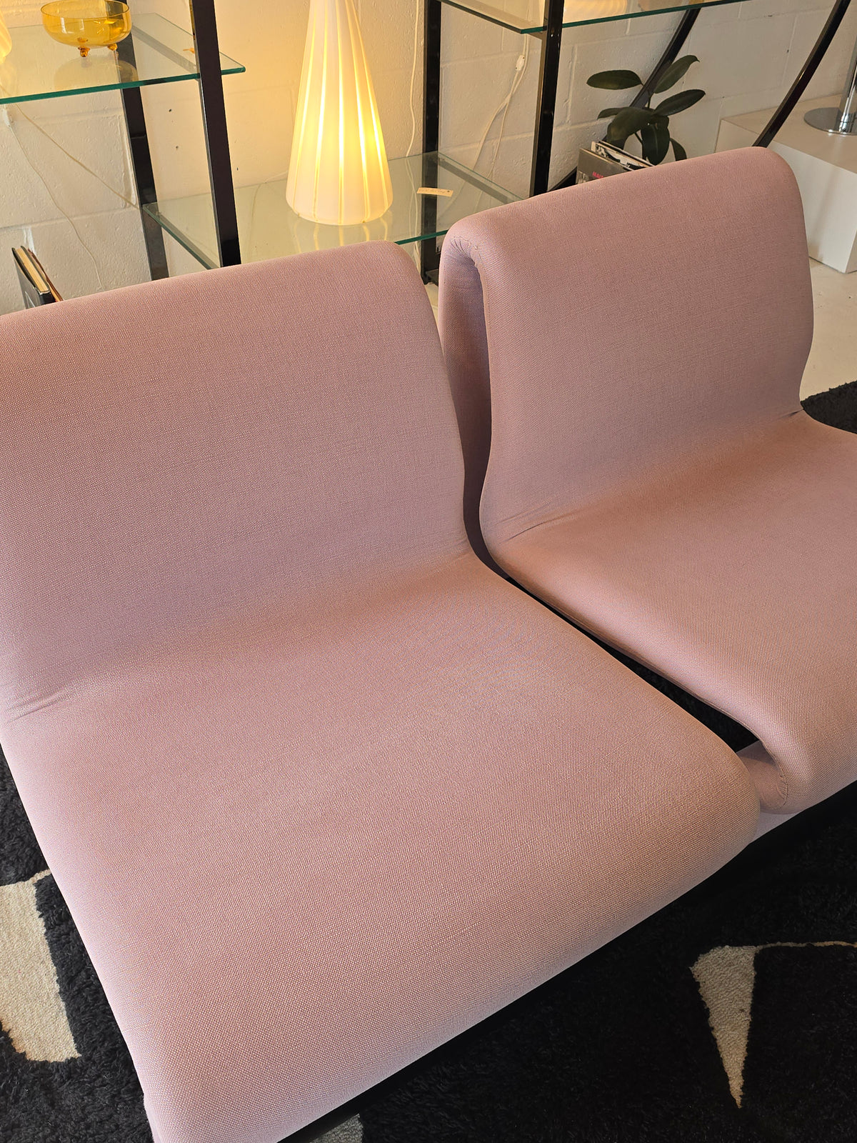 Postmodern Lounge Chairs by Paul Boulva for Artopex Set