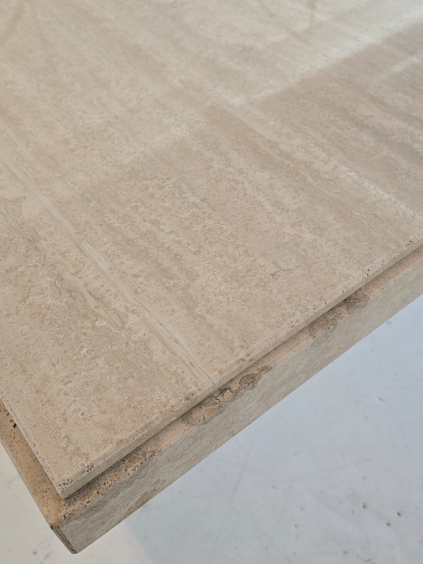 Travertine Dining Table