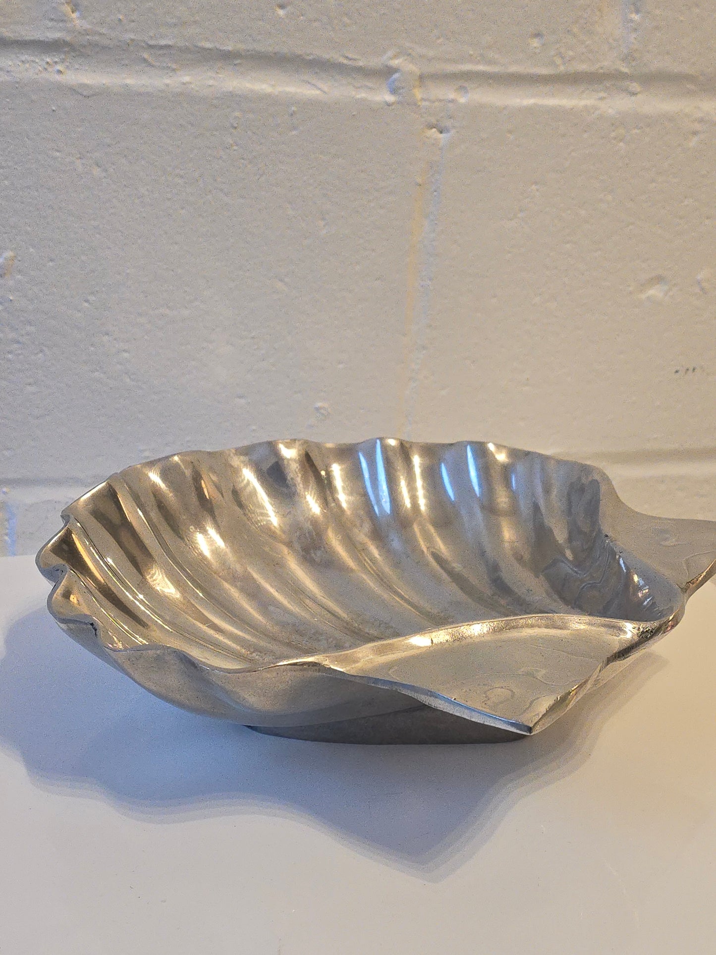 Chrome Shell Dish
