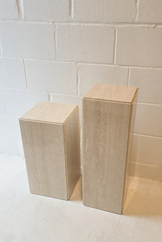 Travertine Tables Plinths