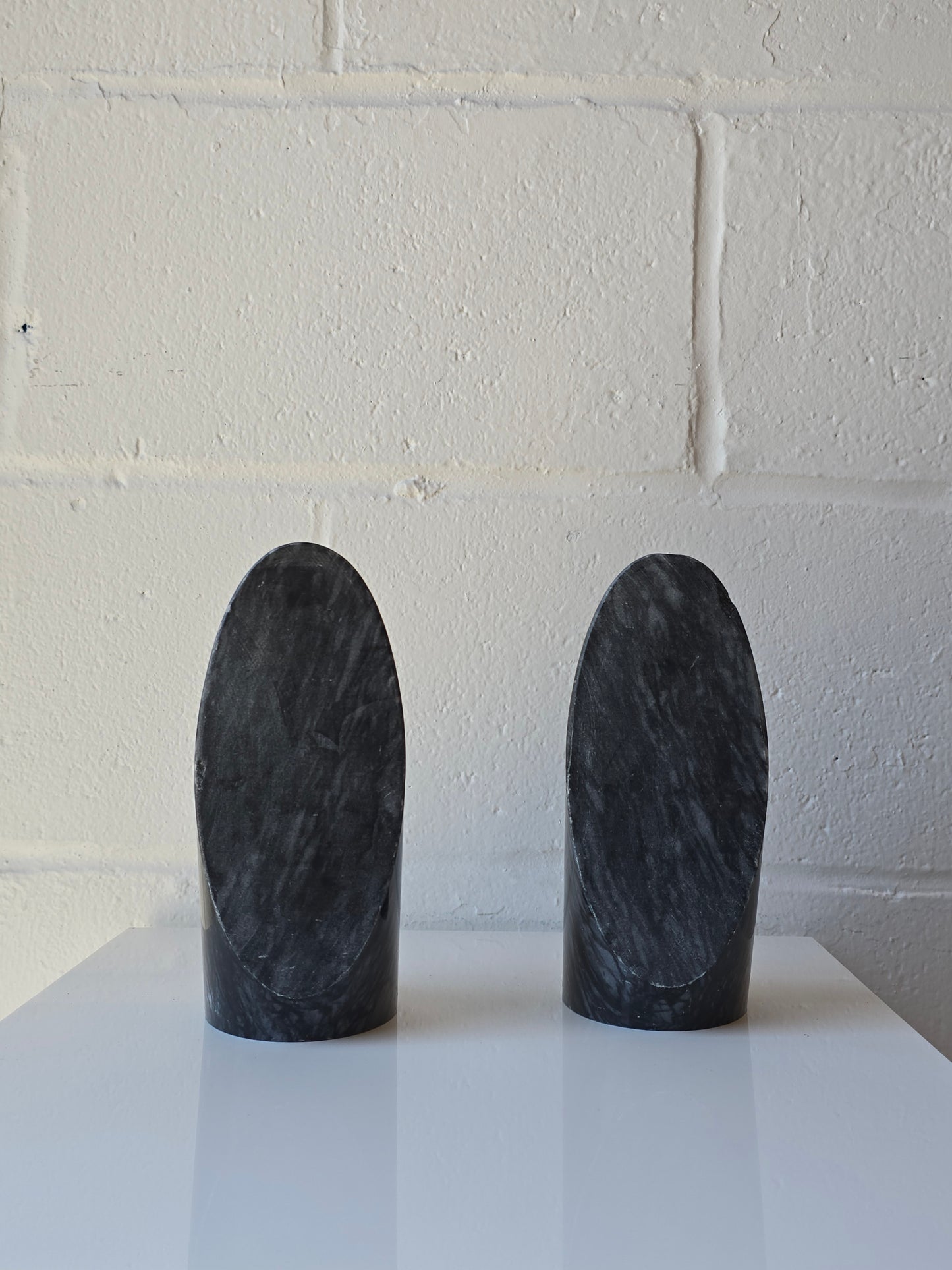 Marble Bookends