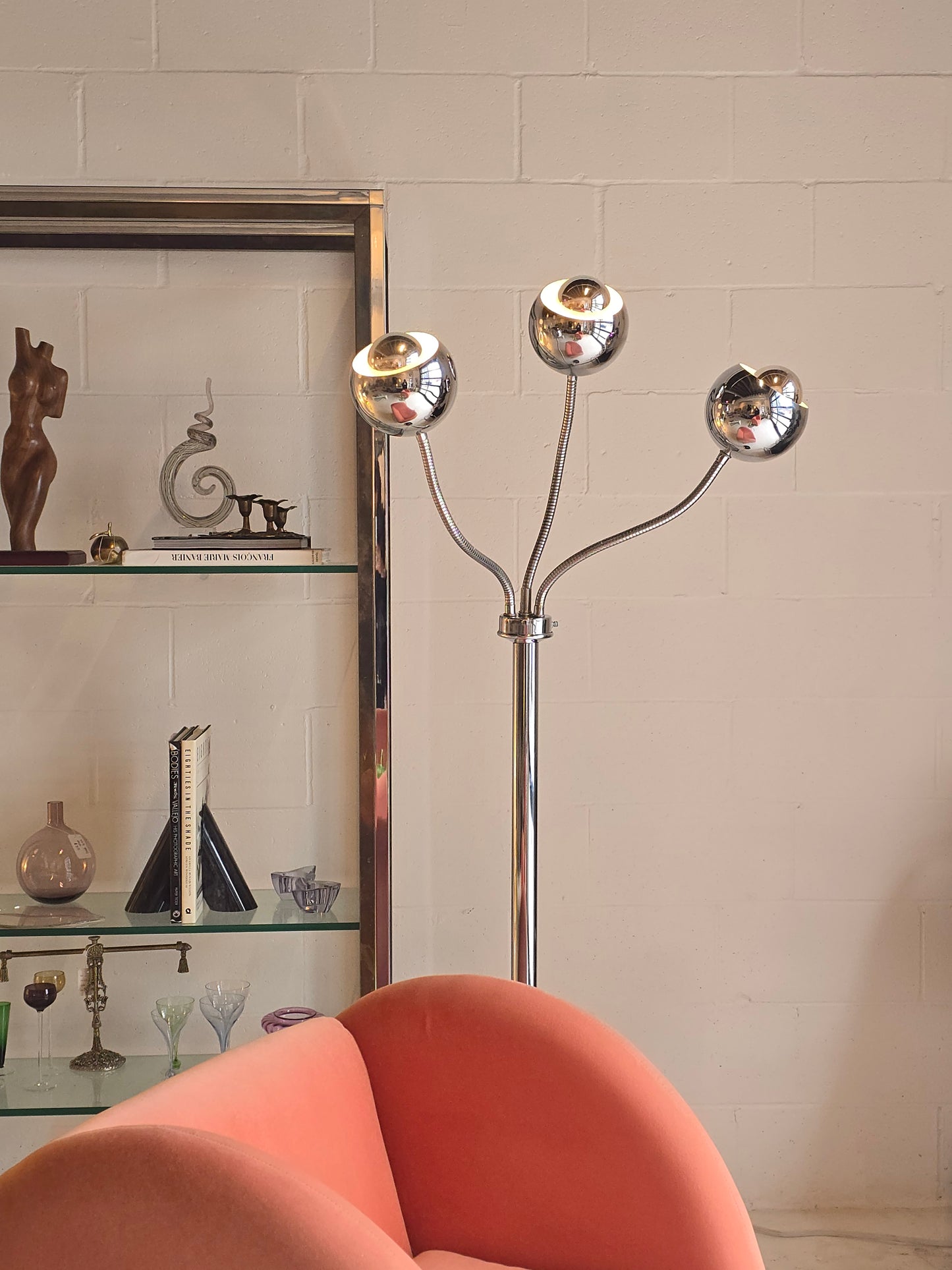 Chrome Floor Lamp