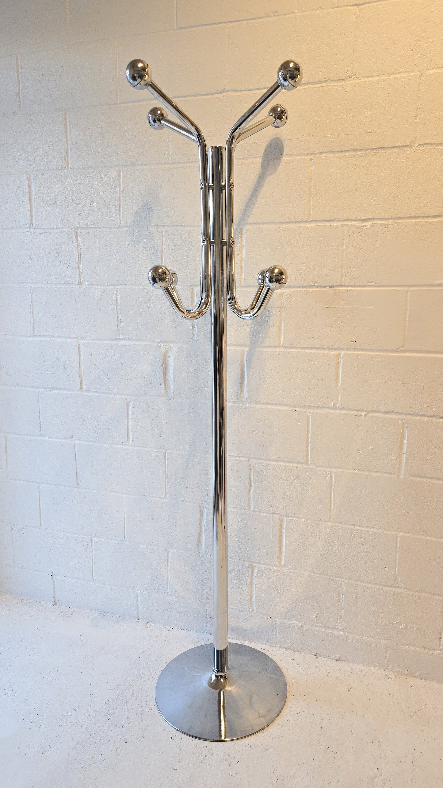 Chrome Coat Rack