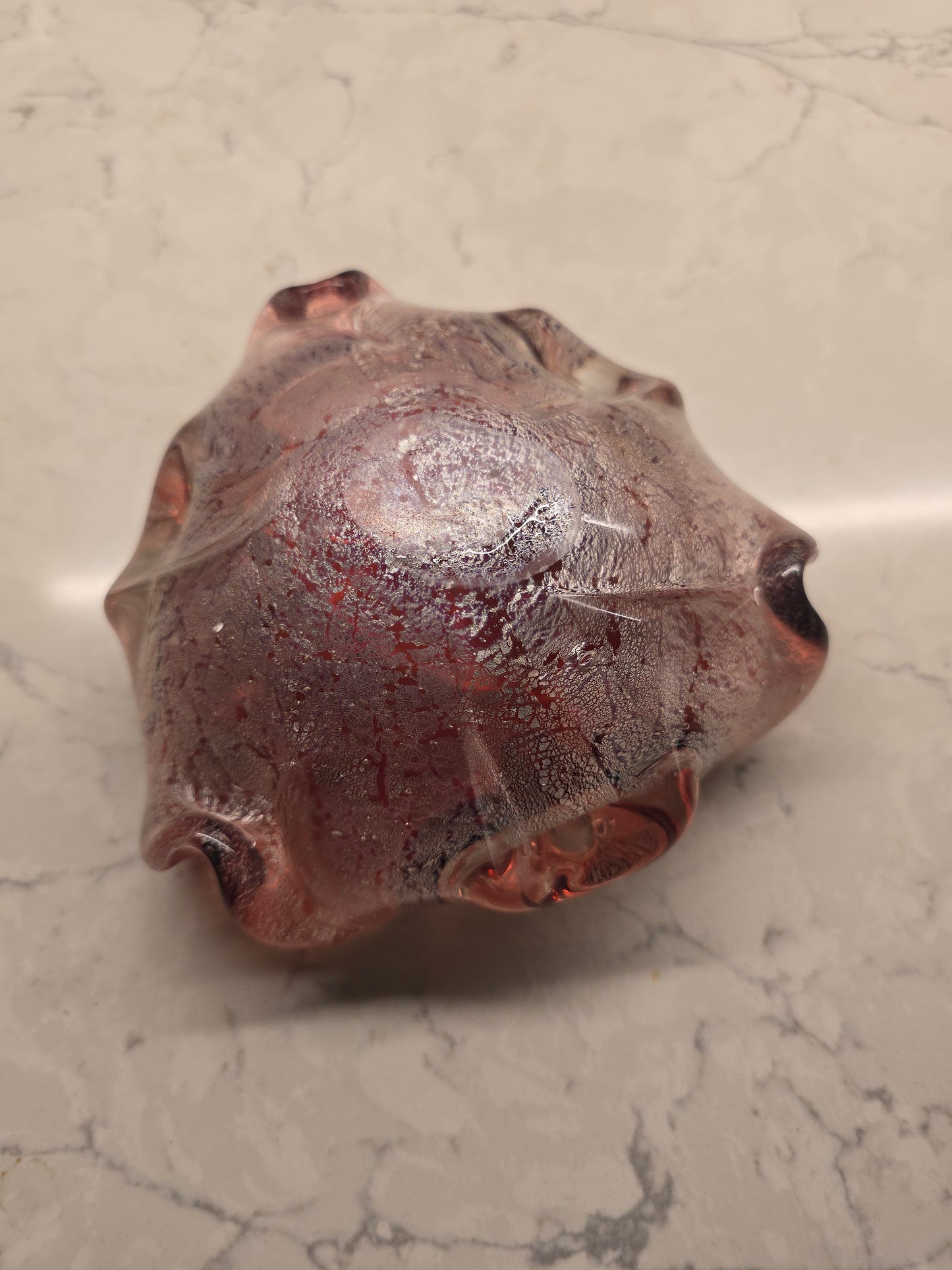 Murano Pink Art Glass