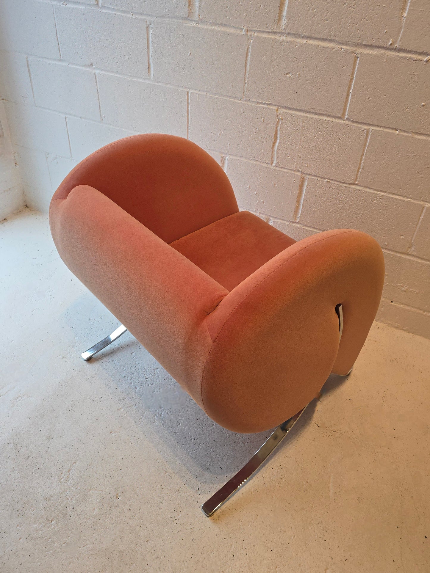 'Virgola' Lounge Chair by Yaacov Kaufman for Arflex