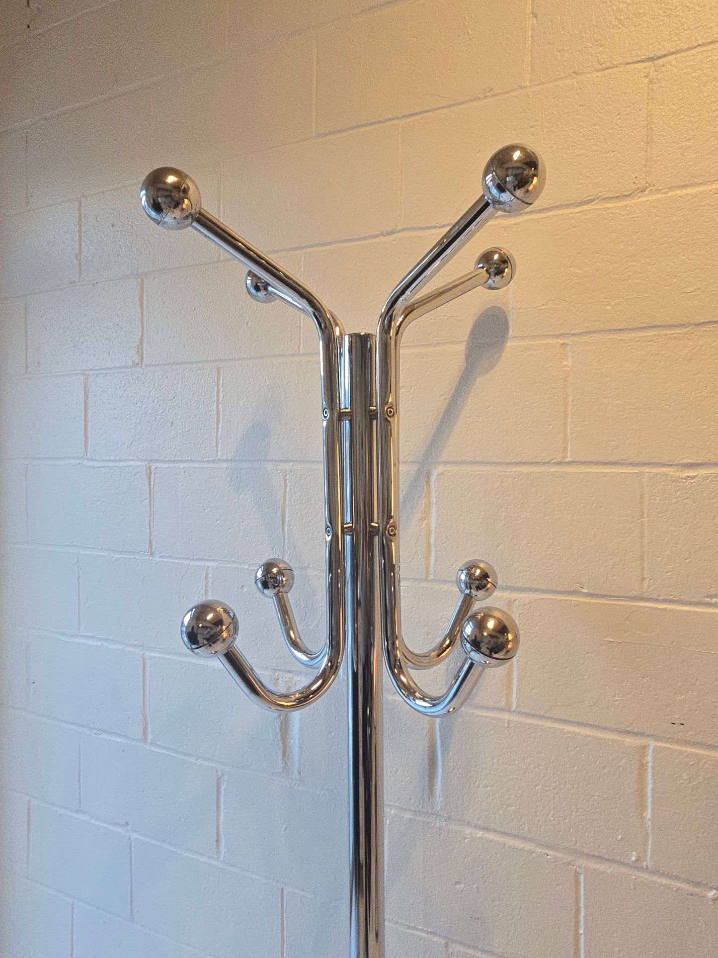 Chrome Coat Rack