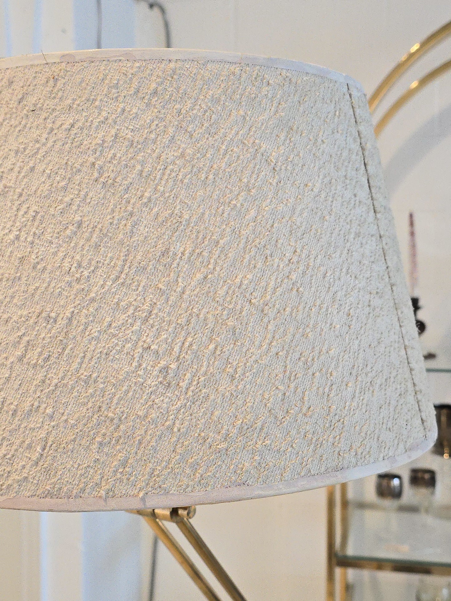 Adjustable Brass Floor Lamp